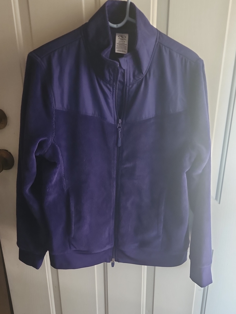 Blue Full-Zip Fleece Jacket